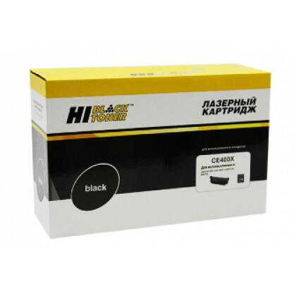 Картридж Hi-Black (HB-CE400X) для HP LJ Enterprise 500 color M551n/M575dn, Bk,11K