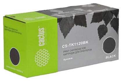 Картридж Cactus CS-TK1120 черный (3000стр.) для Kyocera FS1025MFP/1060/1060DN/1125/1125MFP