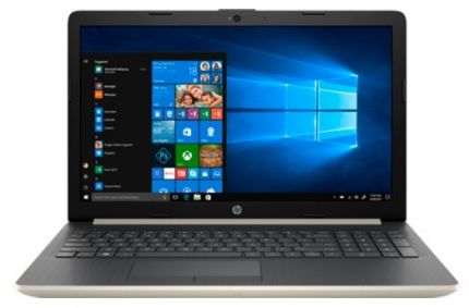 Ноутбук HP 15-db0119ur золотистый (4KH09EA)