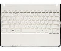 Клавиатура для ноутбука Samsung N220 (Keyboard+Palmrest+Touch PAD+Loudspeaker) RU, White