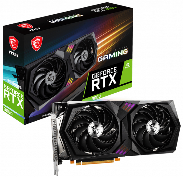 Видеокарта MSI GeForce RTX 3060 GAMING 12G