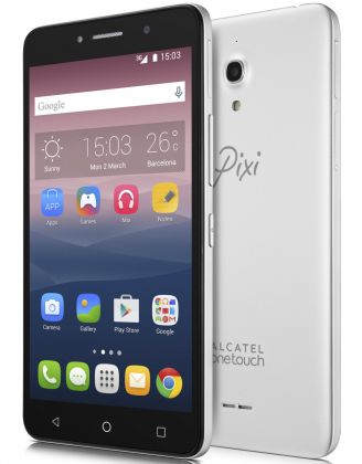 Смартфон Alcatel Pixi 4 8050D 8Gb серебристый
