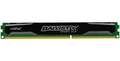 Модуль памяти Crucial 4GB DDR3 1600 MT/s (PC3-12800) CL9 @1.35V Ballistix Sport VLP UDIMM 240pin