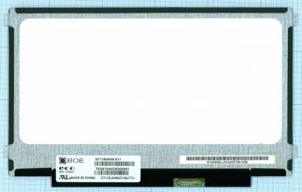 ЖК Матрица для ноутбука 11.6" 1366x768 (HD) LED NT116WHM-N112 30edp Slim, матовая