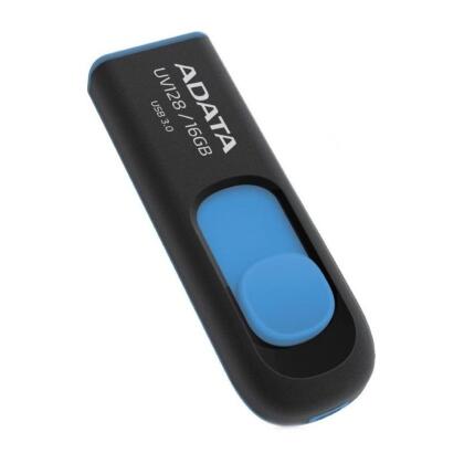 Флешка A-DATA 16GB UV128 USB 3.0 Flash Drive (Black\Blue)