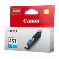 Чернильница Canon CLI-451C Cyan для MP7240 MG5440/ 5540/ 6340/ 6440/ 7140 (332 стр)