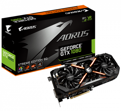 Видеокарта Gigabyte GV N1080AORUS X 8GD GeForce GTX 1080