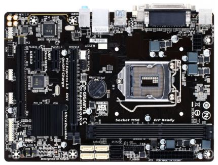 Материнская плата Gigabyte GA-B85M-D3V-A Soc-1150 Intel B85 2xDDR3 mATX AC`97 8ch(7.1) GbLAN+VGA+DVI