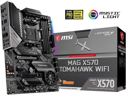 Материнская плата MSI MAG X570 TOMAHAWK WIFI, AMD X570, sAM4, ATX