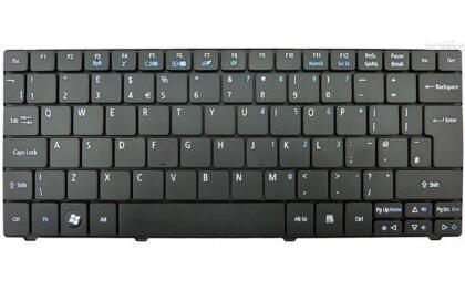 Клавиатура для ноутбука Acer Aspire 1810T/ One 751 US, Black