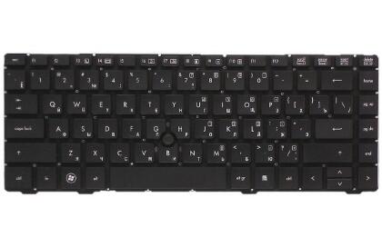 Клавиатура для ноутбука HP EliteBook 8460P/ 8460W, With Point Stick, RU, Black