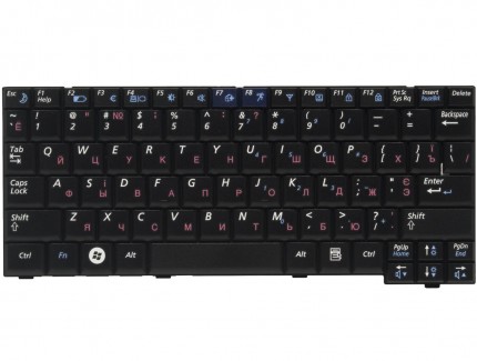 Клавиатура для ноутбука Samsung NC10 RU, Black