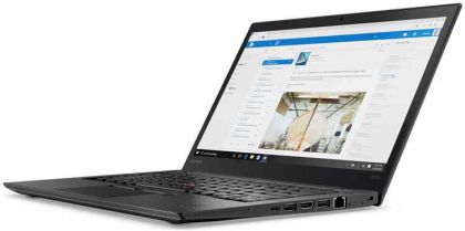 Ноутбук Lenovo ThinkPad T470s черный (20HGS0YA00)