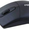 Мышь Rapoo N1050 черный оптическая (1000dpi) USB2.0 (2but)