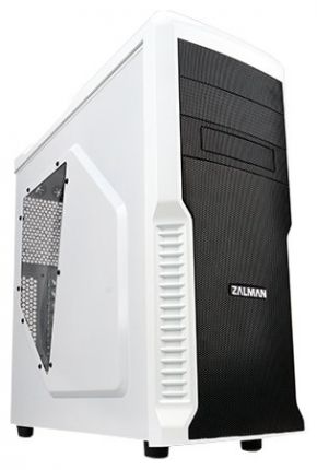 Корпус Zalman Z3 PLUS белый w/o PSU ATX 2xUSB2.0 1xUSB3.0 audio bott PSU