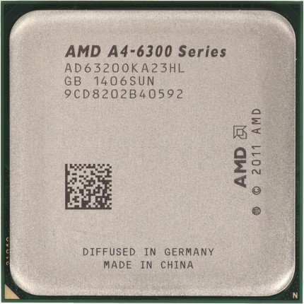 Процессор AMD A4-6320 X2 3.8GHz sFM2 OEM