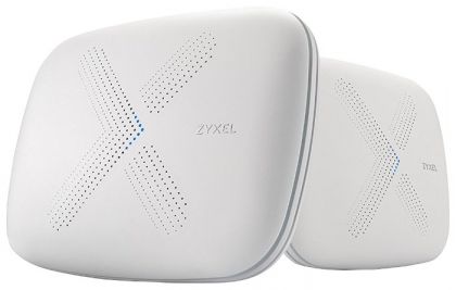 Wi-Fi роутер Zyxel Multy X (WSQ50-EU0201F) 10/100/1000BASE-TX белый (упак.:2шт)