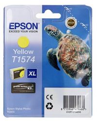 Картридж Epson T1574 Yellow для Stylus Photo R3000