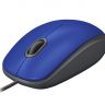 Мышь Logitech Mouse M110 Silent USB Blue