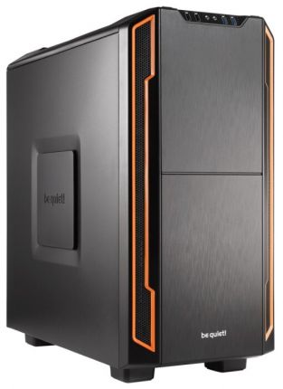 Корпус be quiet! SILENT BASE 600 ORANGE черный/оранжевый, без БП, ATX