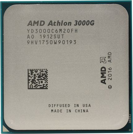 Процессор AMD Athlon 3000G 3.5GHz sAM4 OEM