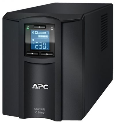 ИБП APC Smart-UPS C SMC2000I 2000VA черный 1300 Watts, Входной 230V /Выход 230V, Interface Port USB