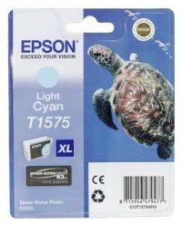 Картридж Epson T1575 Light Cyan для Stylus Photo R3000