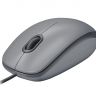 Мышь Logitech Mouse M110 Silent USB Mid Grey