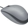 Мышь Logitech Mouse M110 Silent USB Mid Grey