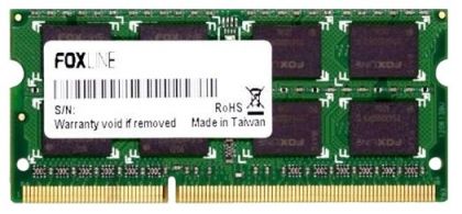 Модуль памяти Foxline FL1600D3S11S1-4G SODIMM 4GB 1600 DDR3 CL11