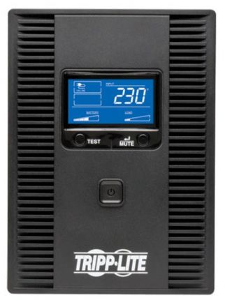 ИБП Tripplite Smart LCD SMX1500LCDT 1500VA черный вертикальном исполнении с ЖК-дисплеем и USB-портом, номинальное напряжение 230 В