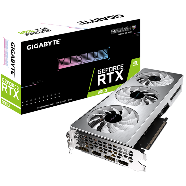 Видеокарта Gigabyte GeForce RTX 3060 VISION OC 12G