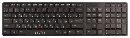 Клавиатура Oklick 555S Black mmedia USB+USB порт