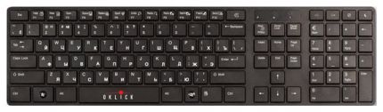 Клавиатура Oklick 555S Black mmedia USB+USB порт