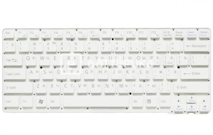 Клавиатура для Sony VPC-CA Series RU, White