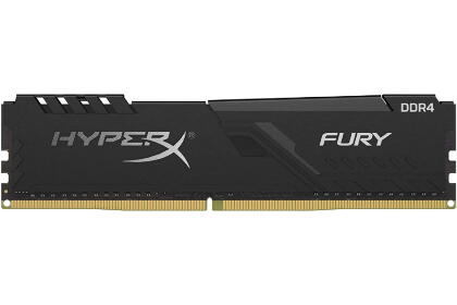 Модуль памяти Kingston 8Gb 2400MHz DDR4 HyperX FURY Black (HX424C15FB3/8)