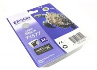 Картридж Epson T1577 Light Black для Stylus Photo R3000