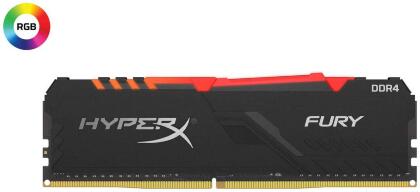 Модуль памяти Kingston 8GB 2400MHz DDR4 HyperX FURY RGB (HX424C15FB3A/8)