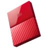 Жесткий диск WD My Passport WDBUAX0040BRD-EEUE 4TB 2,5" USB 3.0 красный