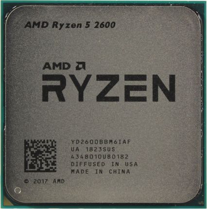 Процессор AMD Ryzen 5 2600X 3.6GHz sAM4 OEM