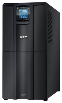 ИБП APC Smart-UPS C SMC3000I 3000VA черный 2100 Watts, Входной 230V /Выход 230V, Interface Port USB