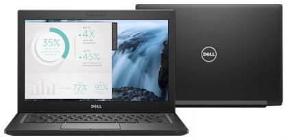 Ноутбук Dell Latitude 7280 Core i5 7200U/8Gb/SSD256Gb/Intel HD Graphics 620/12.5"/IPS/FHD (1920x1080)/Windows 10 Professional 64/black/WiFi/BT/Cam