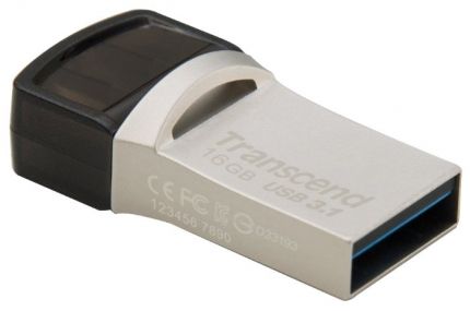 Флешка Transcend 16GB JetFlash 890 USB 3.1 OTG
