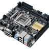 Материнская плата Asus H110I-PLUS Soc-1151 Intel H110 2xDDR4 mini-ITX AC`97 8ch(7.1) GbLAN+VGA+DVI+HDMI