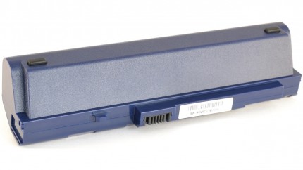 Аккумулятор для ноутбука Acer Aspire One A110/ A150/ D250 series 11.1V 7200mAh, усиленная, синяя,11.1В,7200мАч,синий