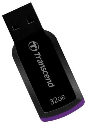 Флешка Transcend 32Gb Jetflash 360 TS32GJF360 USB2.0 черный/фиолетовый