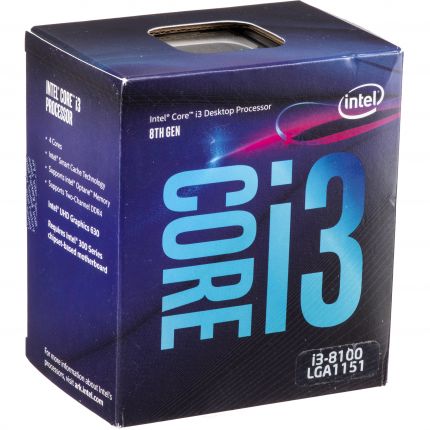 Процессор Intel Core i3-8100 3.6GHz s1151 Box