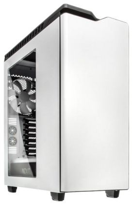 Корпус NZXT H442 Window белый/черный w/o PSU ATX 2x120mm 2x140mm 2xUSB2.0 2xUSB3.0 audio front door bott PSU