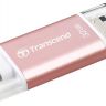 Флешка Transcend 32GB JetDrive Go 300. Rose Gold Plating. Apple lightning / USB3.1