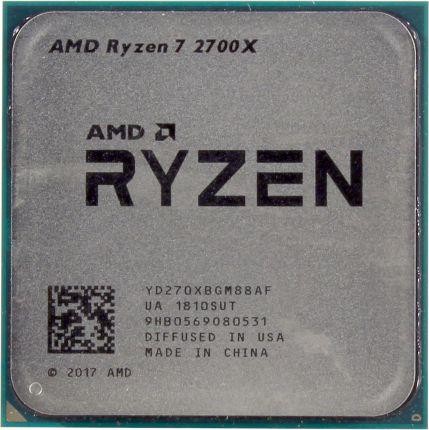 Процессор AMD Ryzen 7 2700X 3.7GHz sAM4 OEM